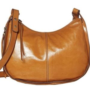 NWT HOBO Arlet Leather Shoulder Bag in Honey